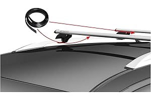 GENERICO KIT PROFILI IN GOMMA ANTIVENTO ANTIRUMORE PER BARRE MENABO BRIO TEMA TIGER