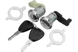 ProPlip 7701468982 - 2 serrature con serratura + 2 chiavi per Clio Master Renault Megane Scenic Thalia 7701468982