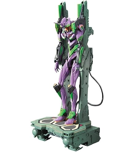 eva-02 Production Model フィギュア Bandai Hobby #2 Model HG EVA-02 Production Model Neon