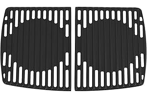 GIRXZYBX 32 * 24cm Gusseisen Grillrost für Enders Urban, Urban Pro, Explorer, Explorer Pro Gasgrill, Massives Gussrost Zubehör, Enders camping gasgrill explorer next Ersatzteile Grillrost