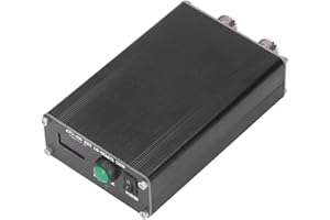 LIEBEWH Mini Sintonizzatore D'antenna Automatico Atu-100, Atu 100 Ext 1.8~55MHz Sintonizzatore D'antenna Automatico per Apparecchiature Radio 1.8~55MHz 0.96IN con Alloggiamento ATU‑100