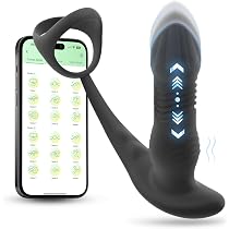 Massaggiatore Prostatico e Anello per il Pene Controllato da App ...