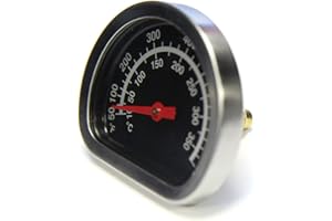 Broil King 18010 Small Lid Heat Indicator, Broil-Mate and Sterling Gas Grills,silver,7" x 4.5" X 1.25"