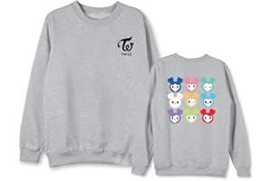 Maisley Twice Pullover KPOP Sweater CHAE Young DAHYUN JI Hyo JUNGYEON Mina Momo NA YEON Sana TZUYU Fans Sudadera Suéteres Twice Sweatshirt