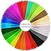 Produktbild Kaotoer PLA 3D Pen Filament Refills 26 Farben- 1.75mm PLA 32 Feet Jede Farbe 850 Lineare Füße Enthält 6 Glow in the Dark 4 Fluo Farben