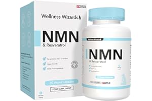 LOCK N STOCK NAD+ Trans-Resveratrol 1100mg with 50mg Black Pepper | 60 Capsules | Boost NAD+ Levels | High Absorption Formula | Supports Immune Health Anti-Aging & Cognitive Function | GMO/Gluten Free | Made In UK
