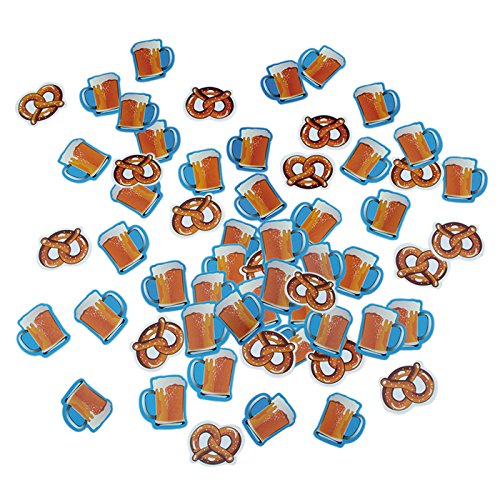 Preisvergleich Produktbild Konfetti "Bierkrug und Brezel" 10 g