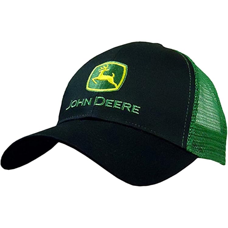 Buy John Deere Embroidered Logo Mesh Back Baseball Hat - One-Size - Men's - Yellow At - View #3