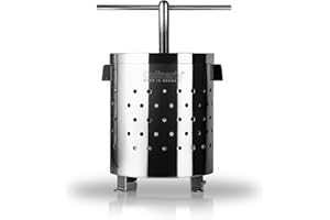 Culinaris - Original Thüringer Dumpling Press Made of Stainless Steel - Small - 2.5 Litres - Made in Germany