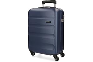 ROLL ROAD Flex Maleta Rígida Fabricada en ABS, un Material, Cierre de combinación Lateral 4 Ruedas Dobles Equipaje Mano, Práctico Interior con un Compartimento