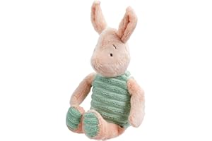 Official Disney Classic Winnie the Pooh & Friends Piglet - Soft Plush - Baby Gifts - Teddy Bear - Soft Toy by Rainbow Designs