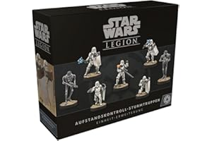 ATOMIC MASS GAMES, Star Wars: Legion – Aufstandskontroll-Sturmtruppen, Erweiterung, Tabletop, 2 Spieler, Ab 14+ Jahren, 120-180 Minuten, Deutsch