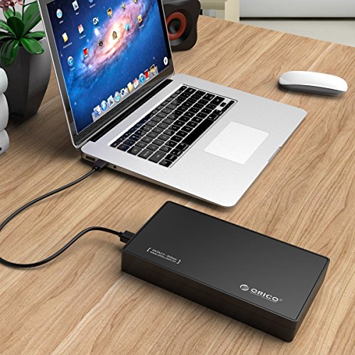 ORICO USB 3.0 externe Festplatte Gehäuse Caddy für 8,9 cm SATA III HDD – UASP für SATA 6 Gbit/s - 2