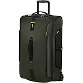 Samsonite Paradiver Light Travel Bag with Wheels (67 cm), Medium, Water Repellent, Lightweight, 74.5 L, Jungle Green