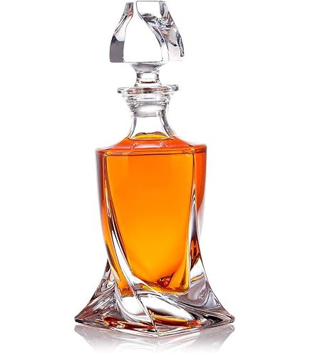 Whiskey Karaf 900ml niet-lood kristallen stop karaf in geschenkdoos