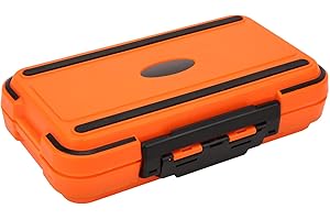 Keenso Caja de Aparejos de Pesca, Cajas de señuelos Impermeables de Doble Cara, Caja de Aparejos de PVC Transparente Multifuncional para Accesorios de Pesca