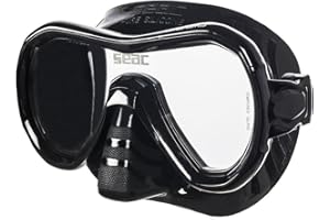 SEAC Giglio, Maschera Snorkeling e Immersione Subacquea Monolente Unisex Adulto