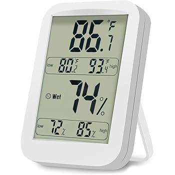 Mini Termometro Igrometro Digitale Ad Alta Precisione Per Interni Monitor Di Temperatura E Umidita Indicatore Del Livello Di Comfort Del Termoigrometro 88948430 - Foto 11