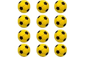 Kyto Balle souple en mousse pour enfant Jaune 20 cm Pour l'intérieur et l'extérieur