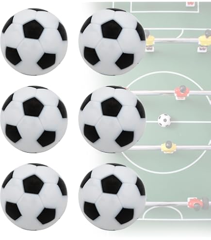 10 Balles de Babyfoot – Balle de Babyfoot 32 mm de Rechange pour Babyfoot Enfant & Babyfoot Adulte, Accessoires pour Mini Babyfoot et Jeux d'Entraînement 10 Balles de Babyfoot – Balle de Babyfoot 32 mm de Rechange pour Babyfoot Enfant & Babyfoot Adulte, Accessoires pour Mini Babyfoot et Jeux d'Entraînement