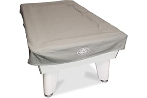 Baize Master 7ft Fitted Leatherette Pool Table Cover - For 7 Foot Tables - Protects Against Sunlight, Spills & Dust (Grey)