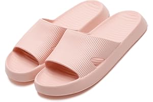 Anmerl Chaussures de Douche pour Hommes et Femmes, Douces et Confortables Ultra-Légères été Pantoufles, Antiderapant Séchage Rapide Chaussons de Bain - pour Maison, Jardin, Piscine, Plage