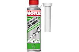 Motul - Nettoyant Injection Essence - Additif Curatif Moteurs Essence - Performance - Réduction Consommation et Émissions - Idéal Avant Contrôle Technique - Valve & Injector Cleaner Gasoline - 300 ML