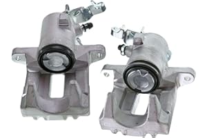 ASICAL Juego de pinzas de freno trasero izquierdo y derecho, apto para 2003 – 2013 A3 8P1 8P7 8PA Golf 5 6 Plus Altea Leon II Hatchback Toledo III 5P2 Accesorios de coche # 1K0615423A 1K0615424A 1K0615423J