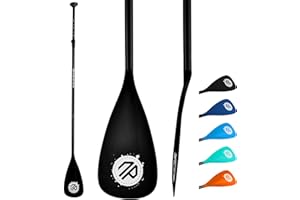 niphean Sup Paddle Board Paddle, 3&8-Piece Detachable Floating Paddle Board Oar, Adjustable Kayak Paddle, Durable Paddle Board Accessories