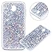 Produktbild Galaxy J3 2017 Hülle,Galaxy J3 2017 Handyhülle,Galaxy J3 2017 Hülle Glitzer,Surakey Luxus Glänzend Glitzer Bling Sechseckiger Stern Muster Weich TPU Bumper Case Silikon Schutzhülle Handy Tasche Rückseite Hülle Etui Cover Ultradünn TPU Tasche Schale Bumper Schutzhülle für Samsung Galaxy J3 2017 SM-J330 - Silber
