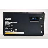 ayex W160C Bicolor LED Video Işığı, 2500K-6500K Ayarlanabilir Renk Sıcaklığı, 160 LED, 3100mAh Batarya, LCD Ekran, USB-C, CRI