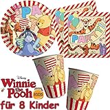 decoración de winnie the pooh Globos: 25 globos de, de varios colores de carpeta® con diámetro de 24 cm aprox.