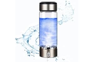 TAOZHUGONG Wasserstoff Generator, Hydrogen Water Bottle, 420ML Wasserstoff-Wassergenerator, Tragbarer USB Wasserionisator, Pem Technologie Hydrogen Wasserstoffreiche Generator für Sport