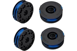 LVYXON 4Pcs Spool & Line for Spear and Jackson GT450, GT600, N1F-GT-280/450-D, S6030ET Strimmer Trimmer, Strimmer Spool Grass Trimmer Spool Replacement