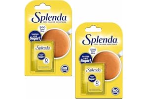 Cleverry Set avec Splenda édulcorants Minis - Low Calorie Sweetener -avec 500 comprimés par paquet - 2 paquets