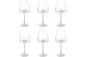 Villa d'Este Home Tivoli 1996 Set 6 calici vino 612 ml in vetro, Tasting