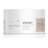 REVLON PROFESSIONAL RESTART Methodo Curly Moisturizing Mask for Curly Hair Without Silicone Deep Nourishes Hair Range Curls m