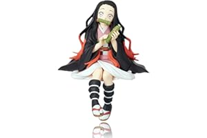 Ubephant Demon Figur, Nezuko Figur Ornaments, Demon Nezuko Figure, Nezuko Figures 9cm Anime Figuren Modell, für Geburtstagsgeschenk Wohnkultur Auto Dekor