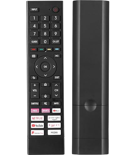 VINABTY Telecomando Vocale Sostitutivo ERF3I80H Per TV Hisense – Compatibile Con 50A7GQ, 55A7GQ, 65A7GQ E Molti Altri
