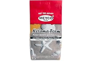 MEYCO HOBBY MEYCO Kerama Form Gießmasse - Feine Gießmasse weiß, 1kg