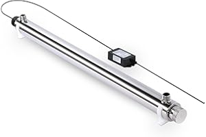 Bellerofonte Pistolet UV pour eau 30 W 15 litres/minute pour systèmes de filtration et Osmose inverse