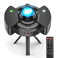 Sternenhimmel Projektor ohne Rauschen 2021 Neueste, 43 Projektionsmodi, Fernbedienung, Anti-LED-Sicherungsring…