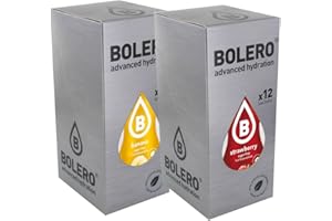 WOMANDA Bolerko proszek 24 x 9 g + gratis Dextro Energy (truskawka + banan)