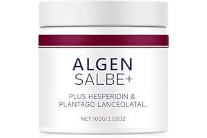 ‎BSOON BSOON Algensalbe, Algensalbe Gegen Besenreiser, Algen Salbe Krampfadern Creme, Beine Pflege und Entspannung Für Besenreiser, Algensalbe Gilt für Alle Hauttypen