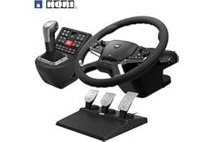 HORI Force Feedback Truck Control System - Sistema de Control de Camiones con Force Feedback para PC (Windows 11/10)