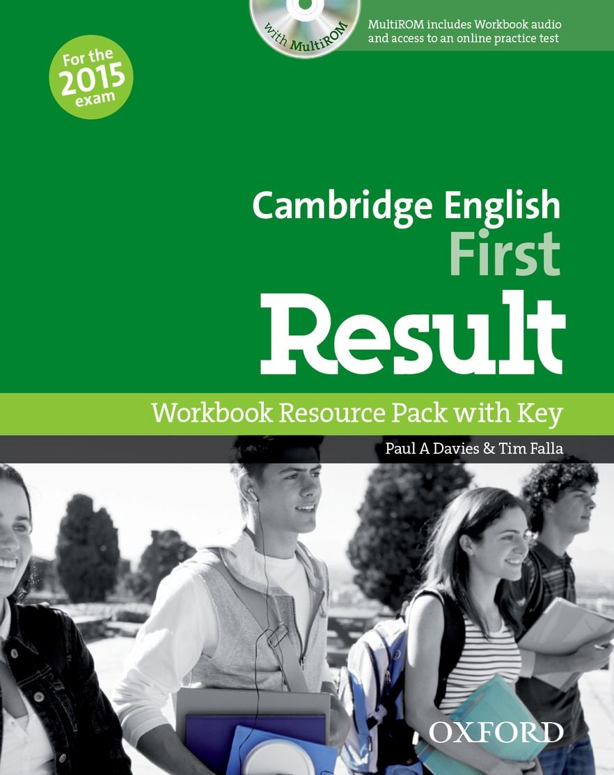 Cambridge English: First Result: First Result Workbook with Key Exam CD-R Pack 2015 Edition