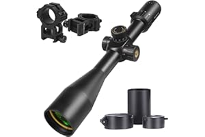 Lunette de Visée de Chasse WestHunter Optics HD 6-24x50 FFP, Précision 1/10 MIL, Tube de 30 mm, Premier Plan Focal, Lunette de Tir Tactique