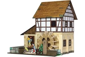 Walachia Maquette Timbered Moulin à Eau Modèle