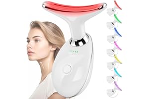 ESHOMEY Gesichtsmassagegerät Gegen Falten,Gesicht Schönheit Gerät mit 3 Modi,45℃ V Face Beauty Meter Gesichtsgerät für Hautstraffung & Lifting EMS Gesichtsmassage für Damen Herren V Shape Face Gerät (weiß)