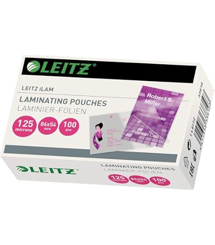 Lot Pochettes Plastification ACROPAQ MIX - 250 Feuilles (A4, A5, A6, A8) - 100 Microns Brillant - Coins Arrondis